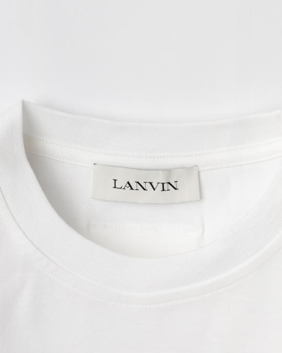 25FW 랑방 반팔 티셔츠 RM TS0115 J234 E25 01 OPTIC WHITE White - LANVIN