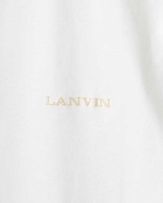 25FW 랑방 반팔 티셔츠 RM TS0115 J234 E25 01 OPTIC WHITE White - LANVIN