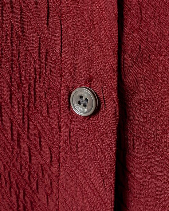 25FW 랑방 셔츠 RW TO0010 6102 E25 310 CINOBER Red - LANVIN