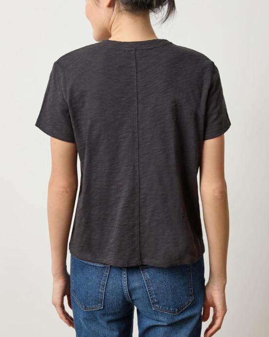  릴라 피 블라우스 릴라 P. 보이프렌드 V넥 스웨터 블랙 - LILLA P