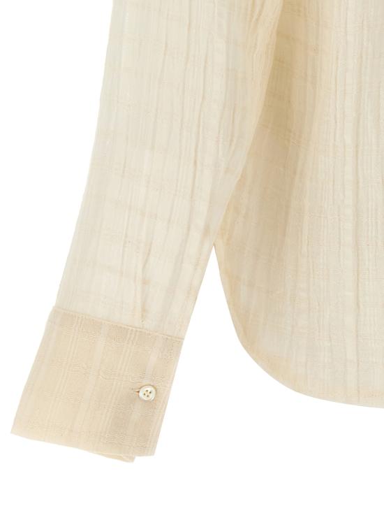 26SS 세퍼 긴팔 셔츠 MSS25IGNACIOCLOUDWHITECHECK Beige - SEFR