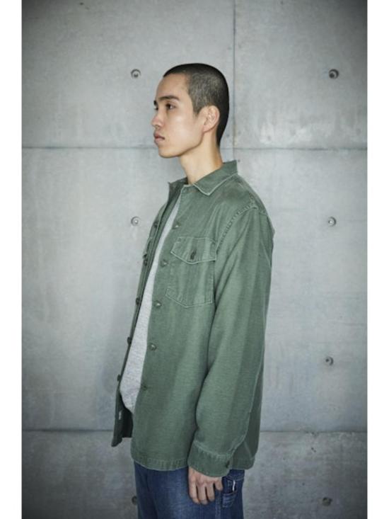  오어슬로우 긴팔 셔츠 오슬로 미 육군 피로 셔츠 - ORSLOW