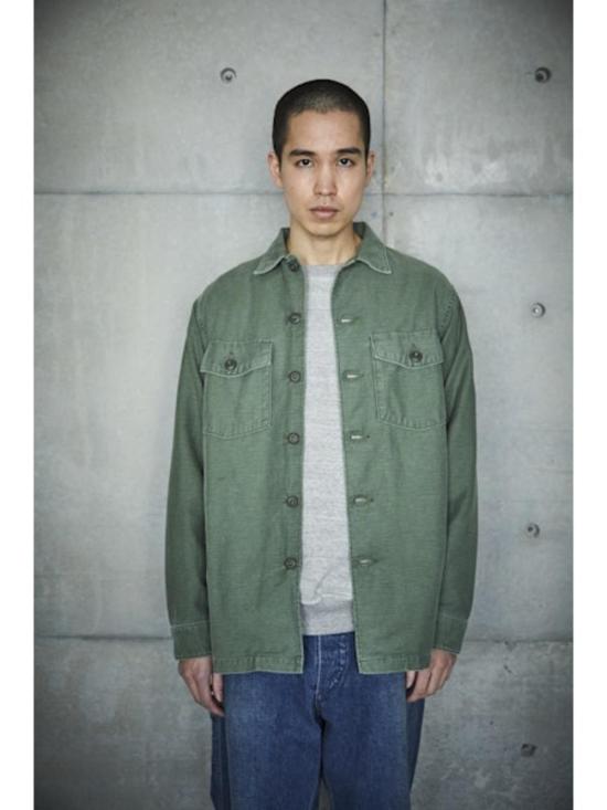  오어슬로우 긴팔 셔츠 오슬로 미 육군 피로 셔츠 - ORSLOW