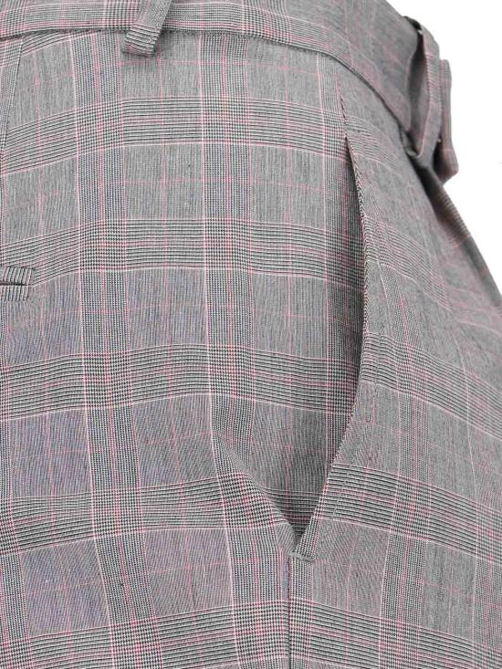 24FW 비비안웨스트우드 스트레이트 팬츠 1F010008W00R0P202 Grey - VIVIENNE WESTWOOD