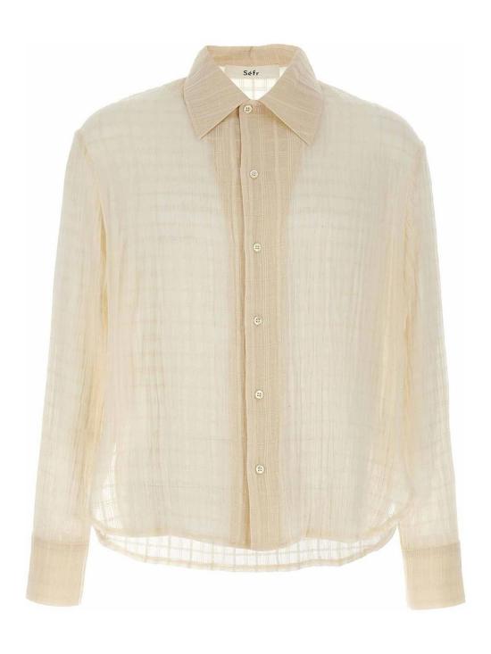  씨페러 긴팔 셔츠 MSS25IGNACIOCLOUDWHITECHECK White