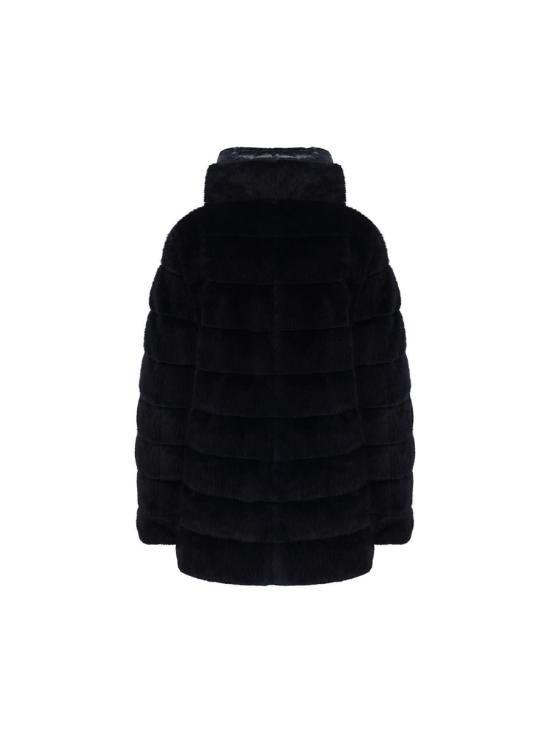 25FW 에르노 레이디 얼터너티브 퍼 & 울트라라이트 나일론 베스트  PI002123D126309200 AI25 BLUE - HERNO