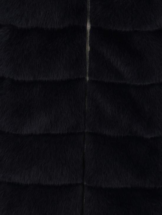 25FW 에르노 레이디 얼터너티브 퍼 & 울트라라이트 나일론 베스트  PI002123D126309200 AI25 BLUE - HERNO