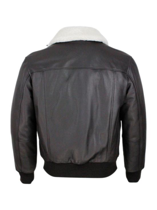 25FW 일레븐티 가죽 자켓 L75GBTL19 PEL25 BROWN - ELEVENTY