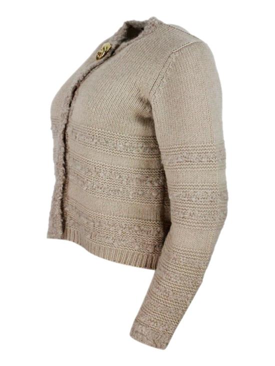 25FW 파비아나 필리피 가디건 MAD215F126L5011236 Beige - FABIANA FILIPPI