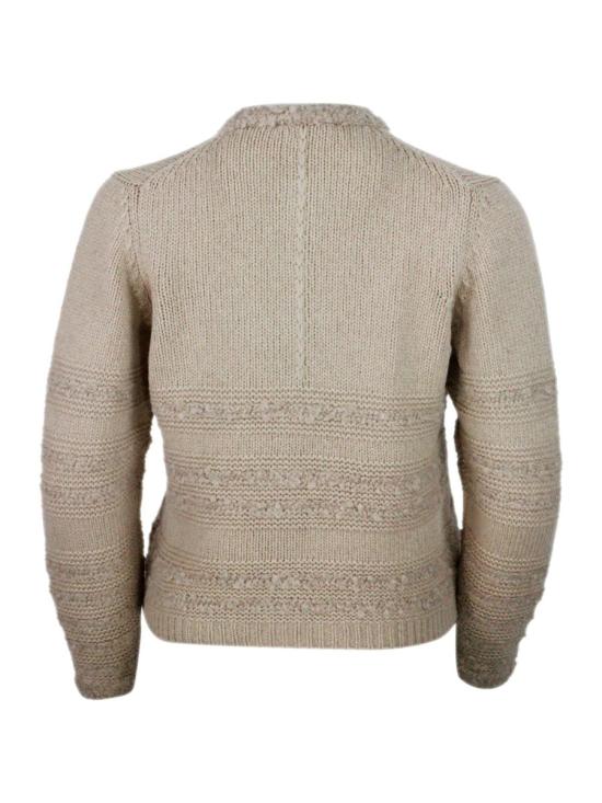 25FW 파비아나 필리피 가디건 MAD215F126L5011236 Beige - FABIANA FILIPPI