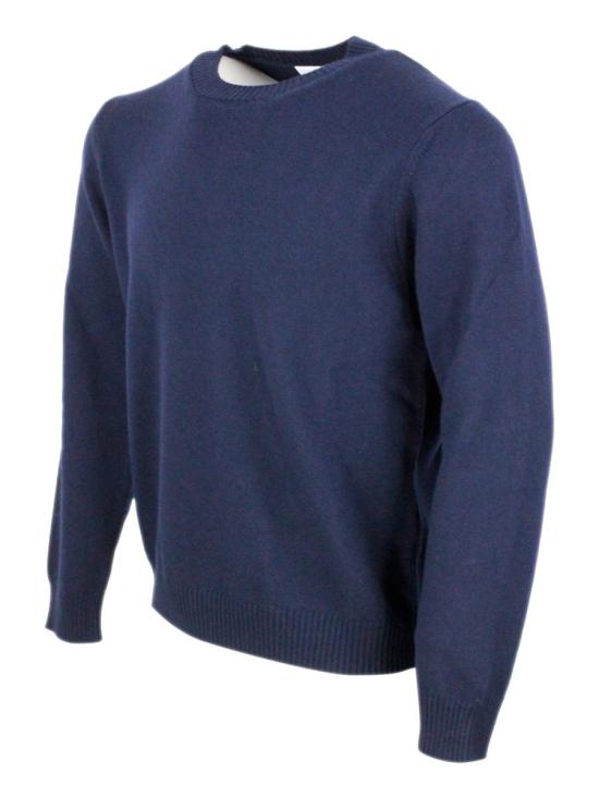 25FW 말로 스웨터 UXA128F2B17E11 BLUE - MALO