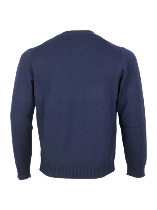 25FW 말로 스웨터 UXA128F2B17E11 BLUE - MALO