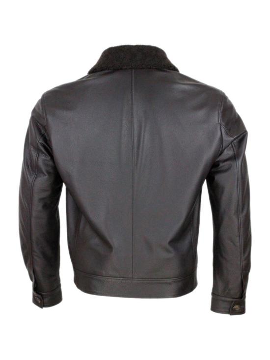 25FW 일레븐티 가죽 자켓 L75GBTL01 PEL05 Brown - ELEVENTY