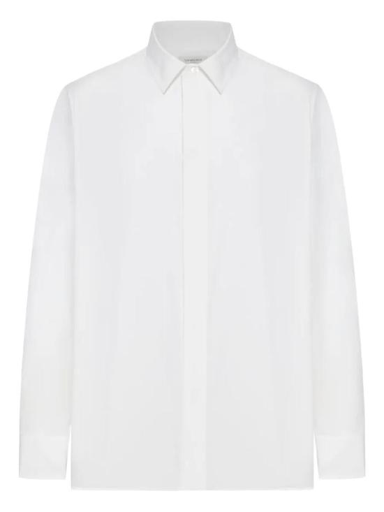 25FW 생로랑 긴팔 셔츠 826821 Y217W 9000 WHITE