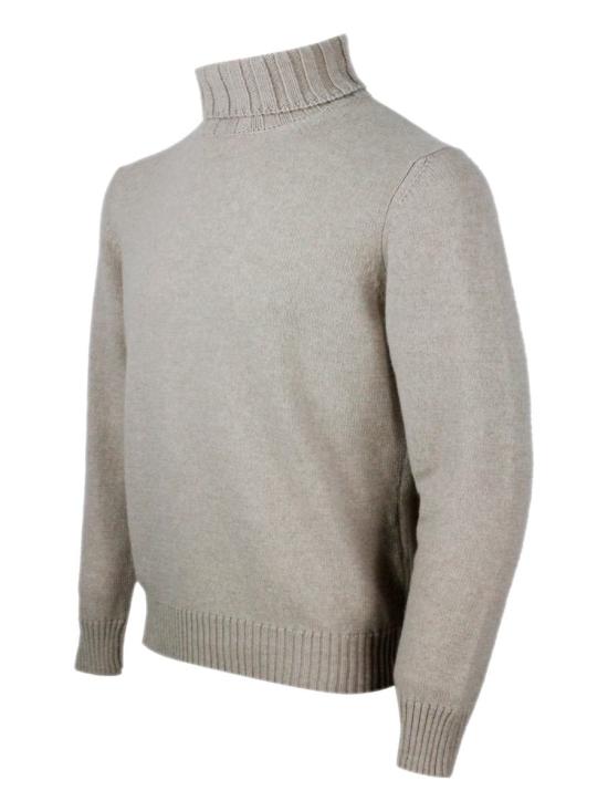 25FW 손리사 터틀넥 MDO02 FLEECE101 Beige - SONRISA