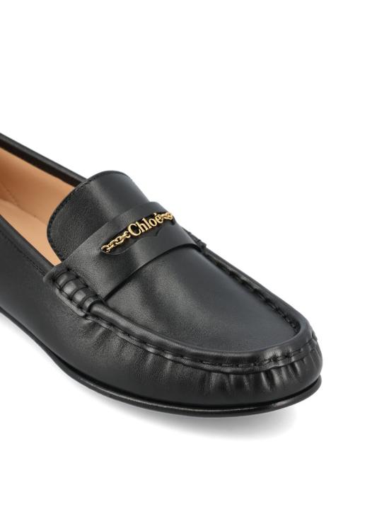 25FW 끌로에 로퍼 CHC25A11SPI001 AI25 Black - CHLOE