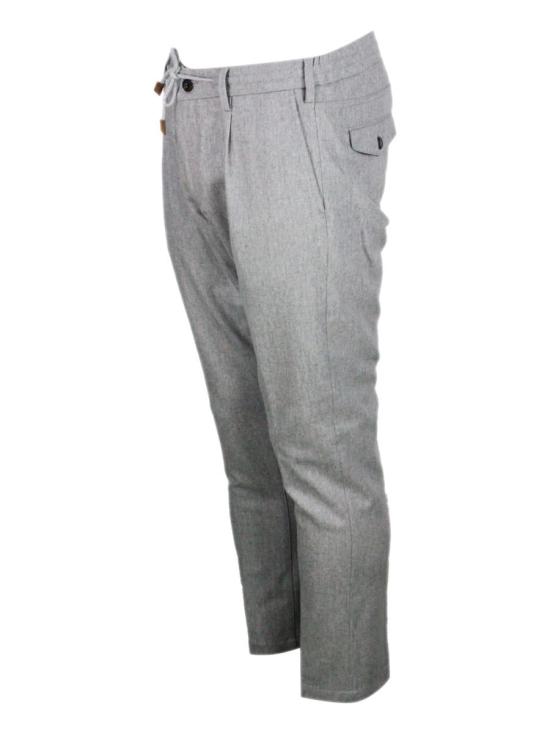 25FW 일레븐티 숏팬츠 X75PANB21 TES13 GREY - ELEVENTY