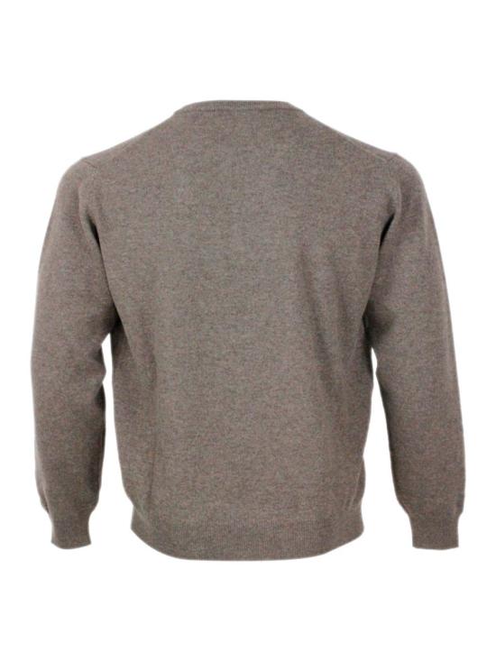 25FW 필리포 드 로렌티스 스웨터 GC1MLDCA12R290 BROWN - FILIPPO DE LAURENTIIS