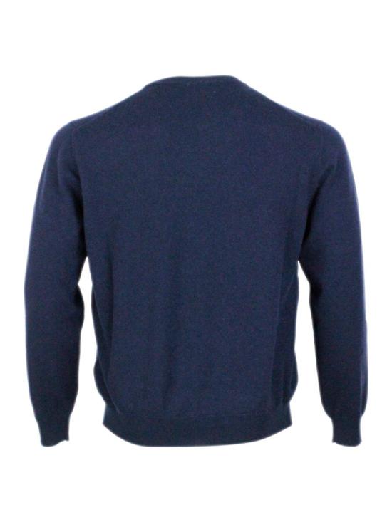 25FW 말로 스웨터 UXA384F1K02E11C BLUE - MALO