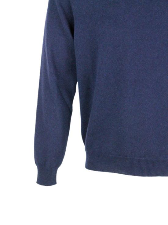 25FW 말로 스웨터 UXA384F1K02E11C BLUE - MALO