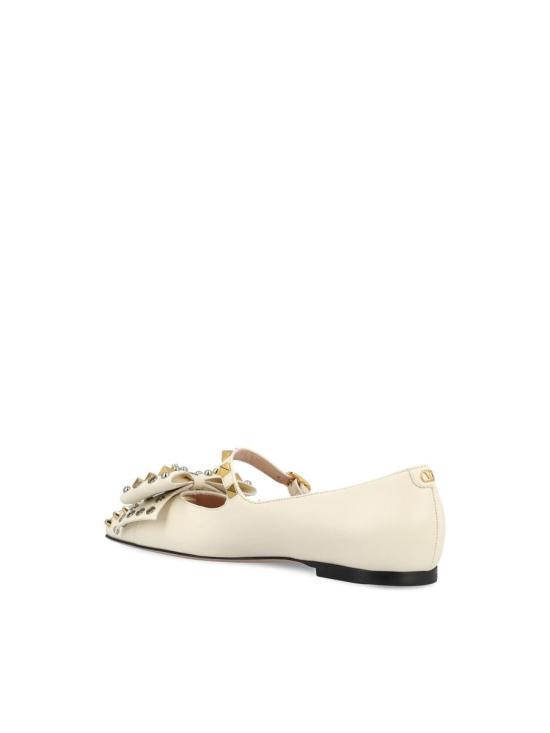 25FW 발렌티노 가라바니 플랫 슈즈 7W2S0MX7ETL098 AI25 WHITE - VALENTINO GARAVANI