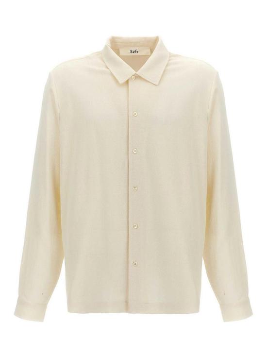  씨페러 긴팔 셔츠 SS24SENSEOFFWHITECREPE White