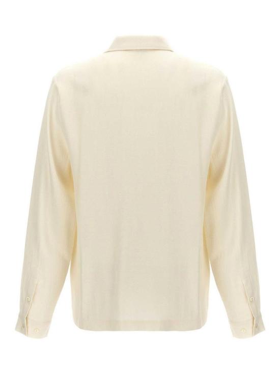  씨페러 긴팔 셔츠 SS24SENSEOFFWHITECREPE White - THE SEAFARER