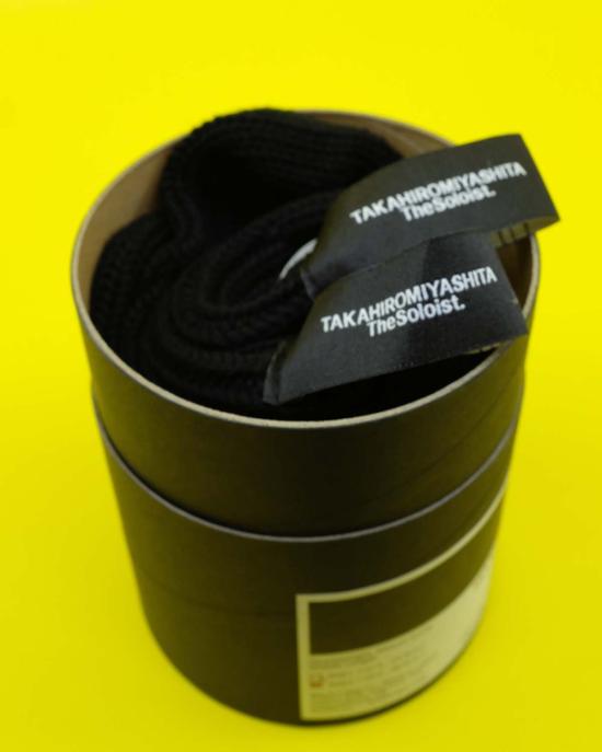  타카히로미야시타 더 솔로이스트 양말 . 코튼  블랙 - TAKAHIROMIYASHITA THE SOLOIST.