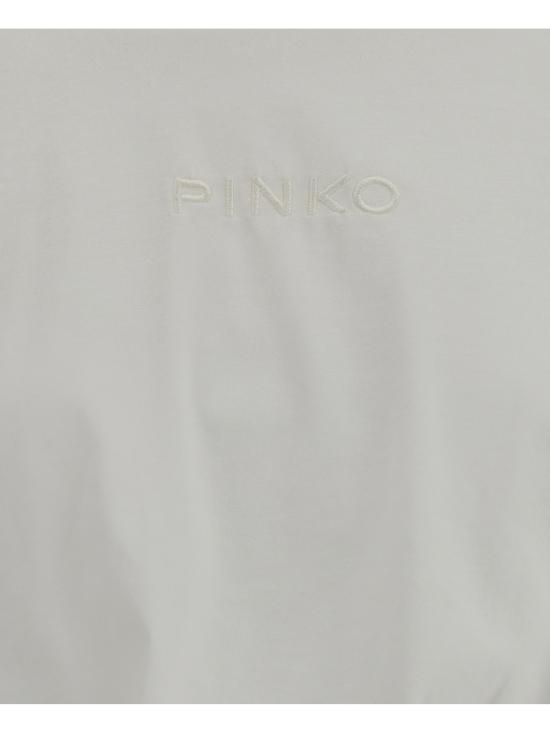 25SS 핑코 반팔 티셔츠 104257A2F8 Z05 WHITE - PINKO