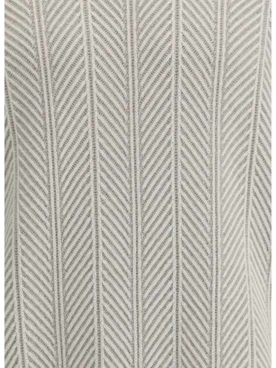 25FW 브루넬로 쿠치넬리 터틀넥 M22709314 CFZ60 WHITE - BRUNELLO CUCINELLI