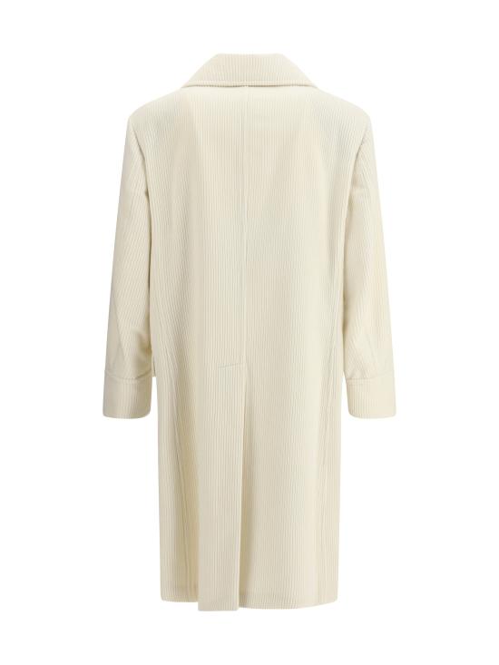 25FW 브루넬로 쿠치넬리 코트 MV4239139K C369 CREAM - BRUNELLO CUCINELLI