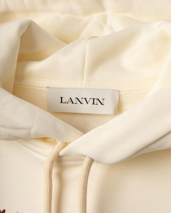 25FW 랑방 긴팔 티셔츠 RU HO0001 F189 E25 060 ENAMEL White - LANVIN