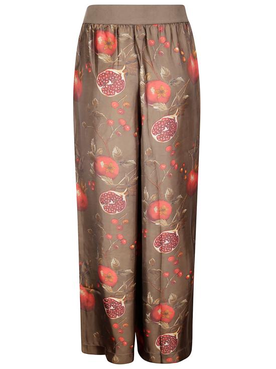 25FW 우마 왕 스트레이트 팬츠 UP3001 UW067 BROWN RED - UMA WANG