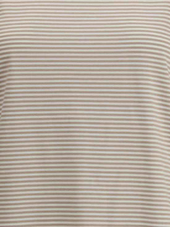 25FW 브루넬로 쿠치넬리 반팔 티셔츠 MP928EO500 C7015 BEIGE - BRUNELLO CUCINELLI