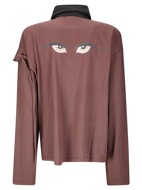 25FW 오토링거 폴로 티셔츠 11510291503 BRW Dark Brown Wash - OTTOLINGER