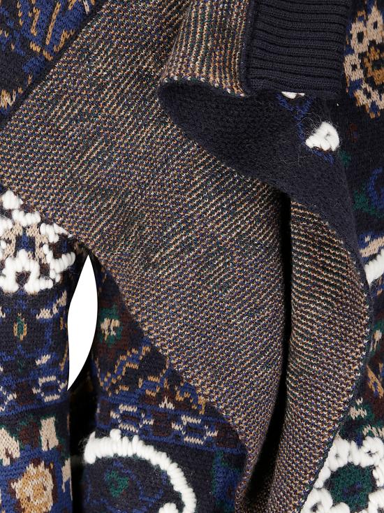 25FW 사카이 후드 티셔츠 2507983 201 NAVY - SACAI