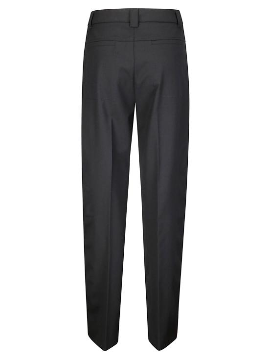 25FW 더 레이티스트 스트레이트 팬츠 TLWC3100W0206ABTP T0002 BLACK - THE LATEST