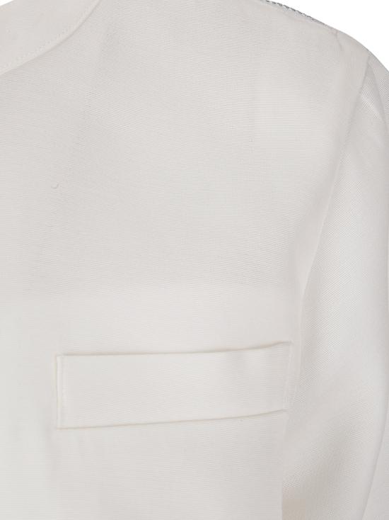 25FW 사카이 반팔 티셔츠 2507945 151 OFF WHITE - SACAI