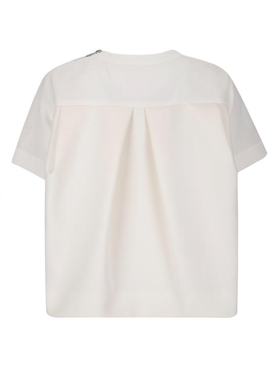 25FW 사카이 반팔 티셔츠 2507945 151 OFF WHITE - SACAI