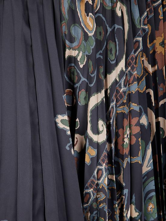 25FW 사카이 롱 스커트 2507982 201 NAVY - SACAI