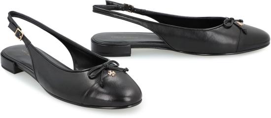 25FW 토리버치 플랫 슈즈 166592 004 Black - TORY BURCH