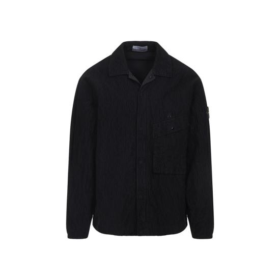 25FW 스톤 아일랜드 긴팔 셔츠 K2S151200020 S0229 0029 Black