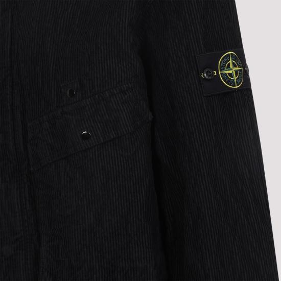 25FW 스톤 아일랜드 긴팔 셔츠 K2S151200020 S0229 0029 Black - STONE ISLAND