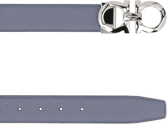 25FW 살바토레 페라가모 간치니 리버시블 벨트 67A161 786006 Purple - SALVATORE FERRAGAMO