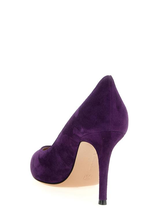 26SS 지안비토로시 힐/펌프스 G2458085RICCAMPURP Purple - GIANVITO ROSSI