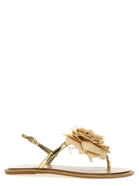 26FW 레실라 샌들 1214B020MTPPPAN043 Gold