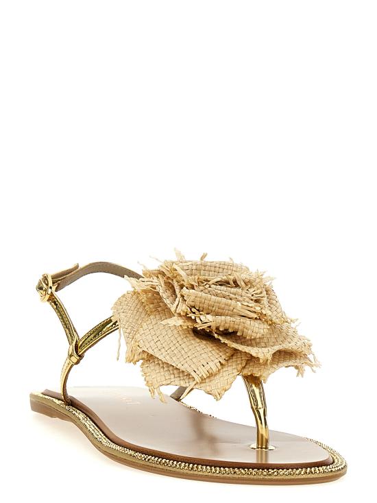 26FW 레실라 샌들 1214B020MTPPPAN043 Gold - LE SILLA