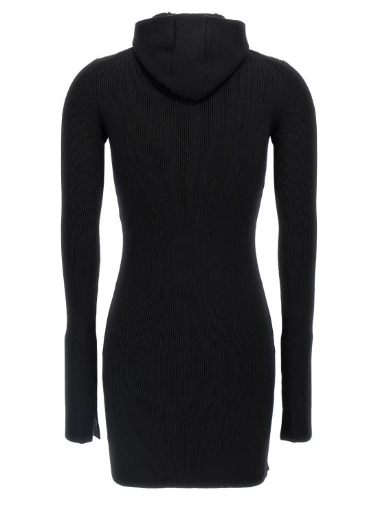 25FW 펜디 숏 원피스 FZDC60ASJKF0GME Black - FENDI