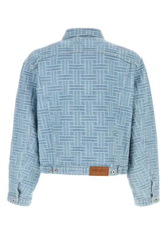 25SS 겐조 데님 자켓 FF55DV3026J4 DB BLEACHED BLUE DENIM - KENZO