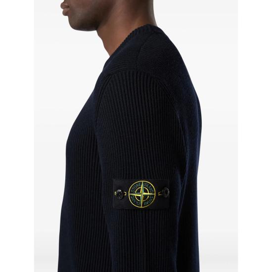 25FW 스톤 아일랜드 스웨터 155100053 S00C2 V0020 BLACK - STONE ISLAND